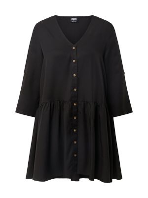 Babydoll φόρεμα Urban Classics μαύρο