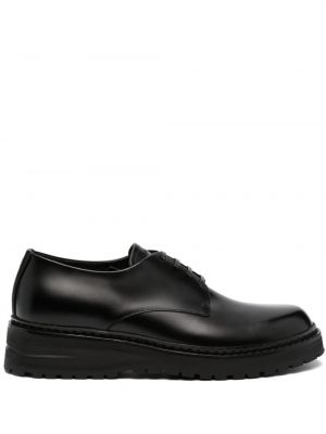 Pantofi derby din piele Giorgio Armani negru