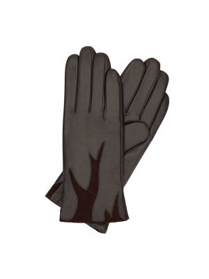 Rękawiczki skórzane Wittchen brązowe
