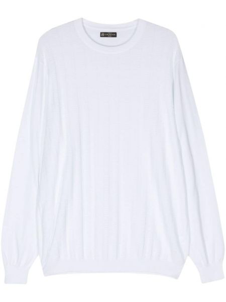 Пуловер Corneliani бяло
