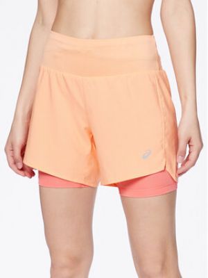 Shorts de sport Asics orange