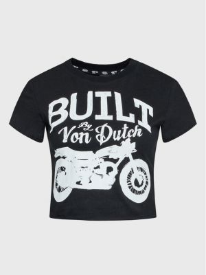 Marškinėliai Von Dutch juoda