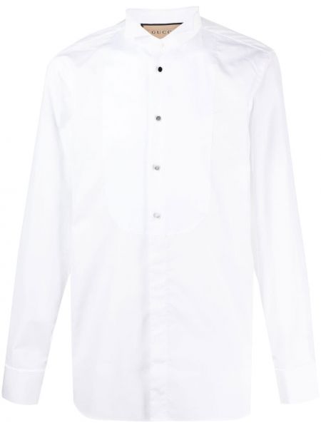 Krekls ar pogām Gucci balts