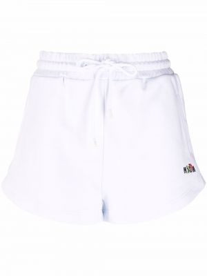 Pantalones cortos deportivos Msgm blanco