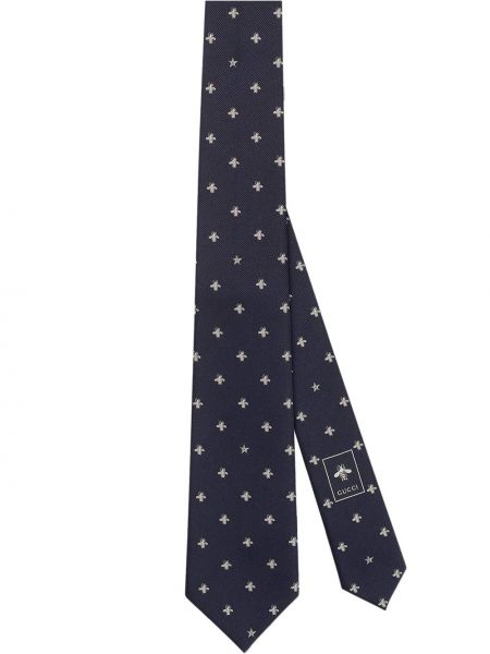 Krawat z printem Gucci