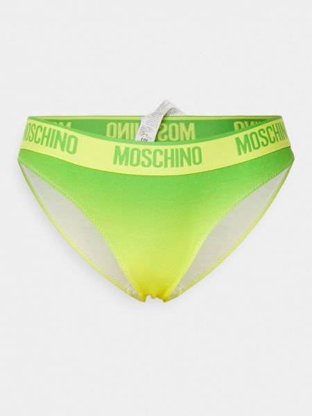 Slipy Moschino Underwear zielone