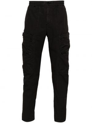 Pantaloni cargo slim fit C.p. Company negru