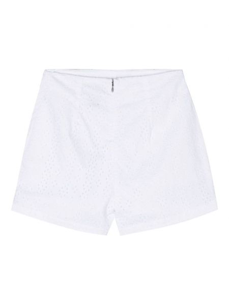 Shorts brodeés en coton Dkny blanc