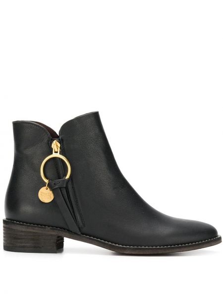 Ankle boots ohne absatz See By Chloé