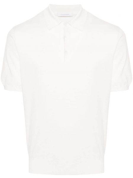 Kokvilnas polo krekls Cruciani balts