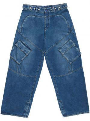 Jeans baggy Marcelo Burlon County Of Milan blu