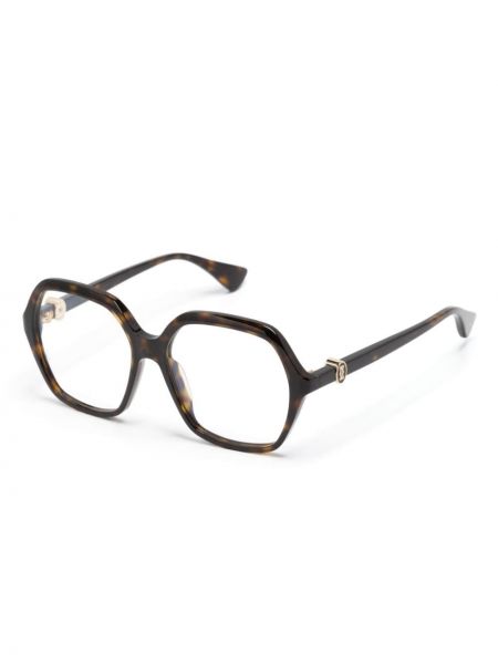 Brýle Cartier Eyewear hnědé