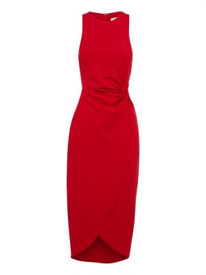 Večernja haljina Tussah crvena
