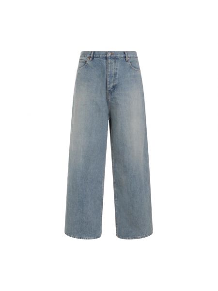 Wodoodporne jeansy Balenciaga niebieskie