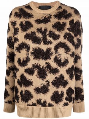 Pullover mit leopardenmuster Philipp Plein