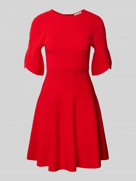 Sukienka mini w jednolitym kolorze Ted Baker czerwona