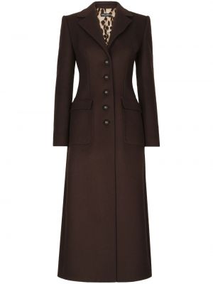 Kabát Dolce & Gabbana hnědý