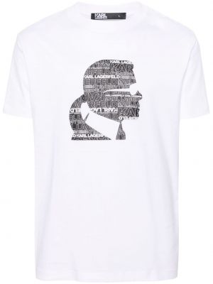 T-shirt aus baumwoll Karl Lagerfeld