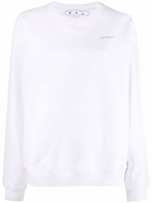 Sweatshirt mit print Off-white weiß