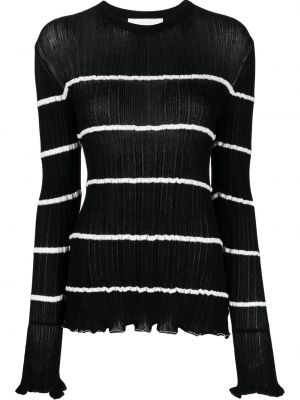 Прозрачен пуловер 3.1 Phillip Lim черно