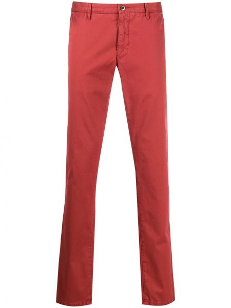 Pantalones chinos Incotex rojo