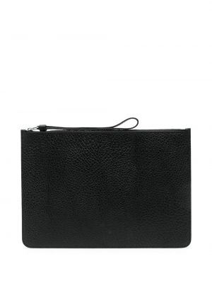 Кожени чанта тип „портмоне“ Maison Margiela черно
