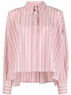 Camisa a rayas Isabel Marant étoile rosa