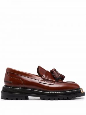 Chunky loafers Sandro brun