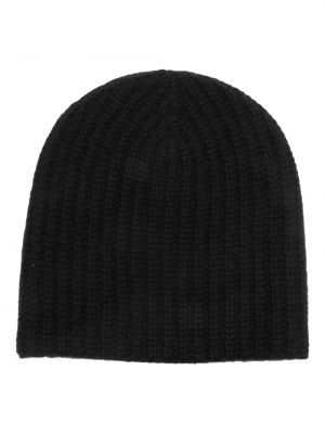 Плетена кашмирена шапка Warm-me черно
