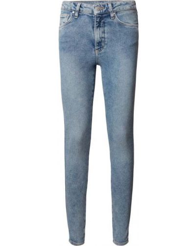 Mom jeans Review, niebieski
