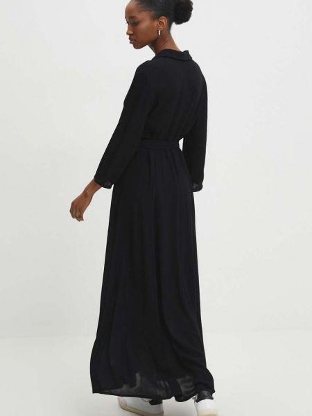 Dlouhé šaty Answear Lab černé