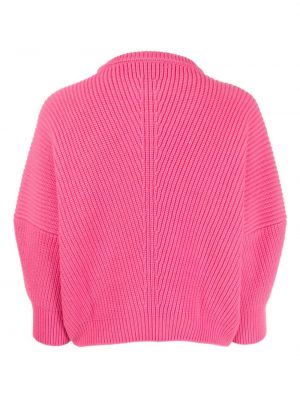 Sweter z kaszmiru Sa Su Phi różowy