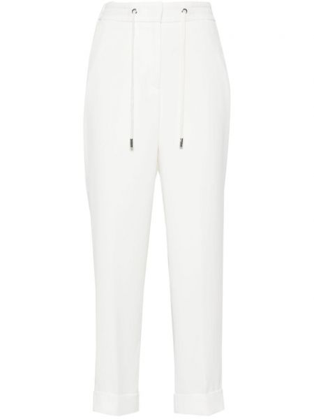Панталон от креп Peserico бяло