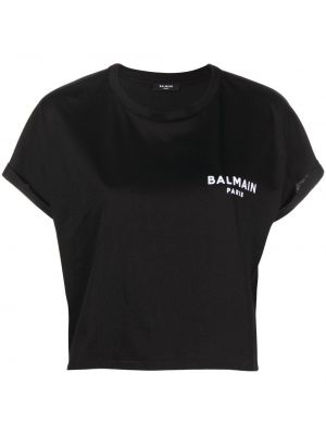 T-skjorte Balmain svart