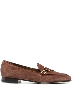 Pantofi loafer din piele de căprioară Edhen Milano maro