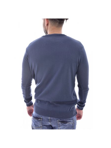 Jersey de lana de tela jersey Goldenim Paris azul