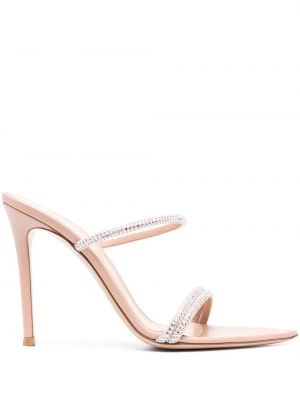 Sandaler med remmar med slip-on Gianvito Rossi