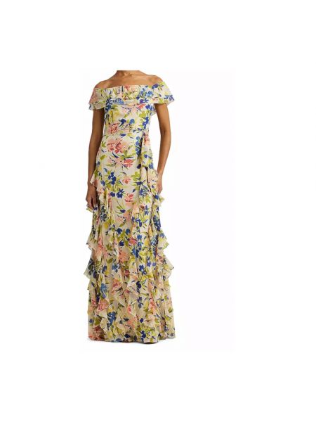 Sukienka długa w kwiatki Ralph Lauren