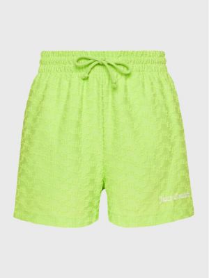 Sportske kratke hlače Juicy Couture zelena