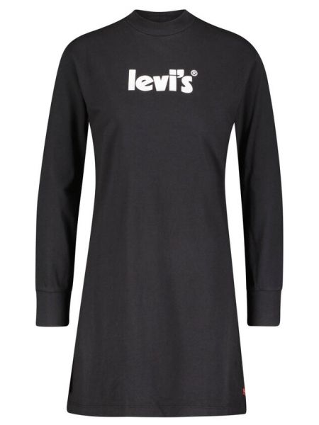 Платье-футболка с принтом Levi’s® коричневое