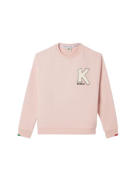 Sweatshirt aus baumwoll Kickers pink