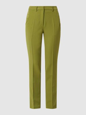 Spodnie z wiskozy Minimum zielone