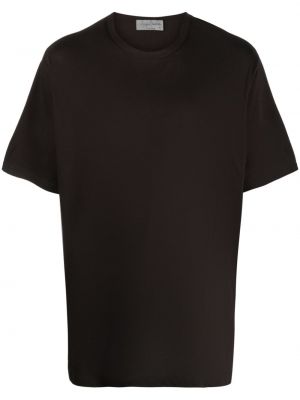 Bavlnené tričko s okrúhlym výstrihom Yohji Yamamoto