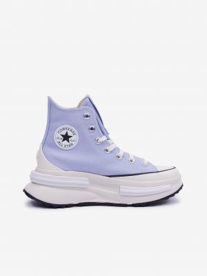 Sneakerși cu platformă Converse violet