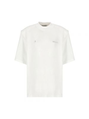Koszulka bawełniana The Attico biała