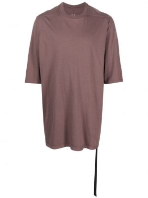 T-shirt oversize Rick Owens Drkshdw viola