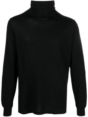 Sweter wełniany Eraldo czarny