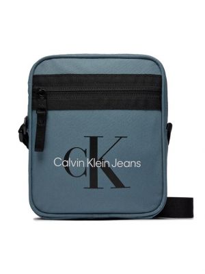 Športová taška Calvin Klein Jeans modrá