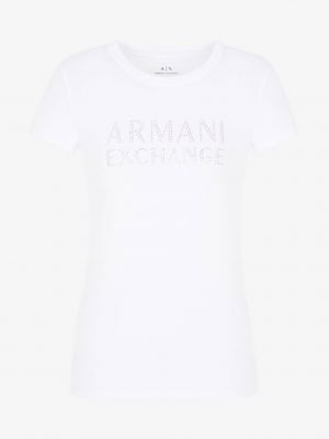 Top Armani Exchange bílý