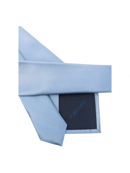 Corbata de seda Tom Ford azul